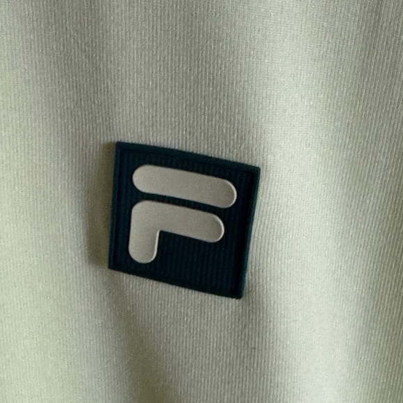 Fila Lime Green Tennis Shirt with Logo XL - Picture 4 of 4
